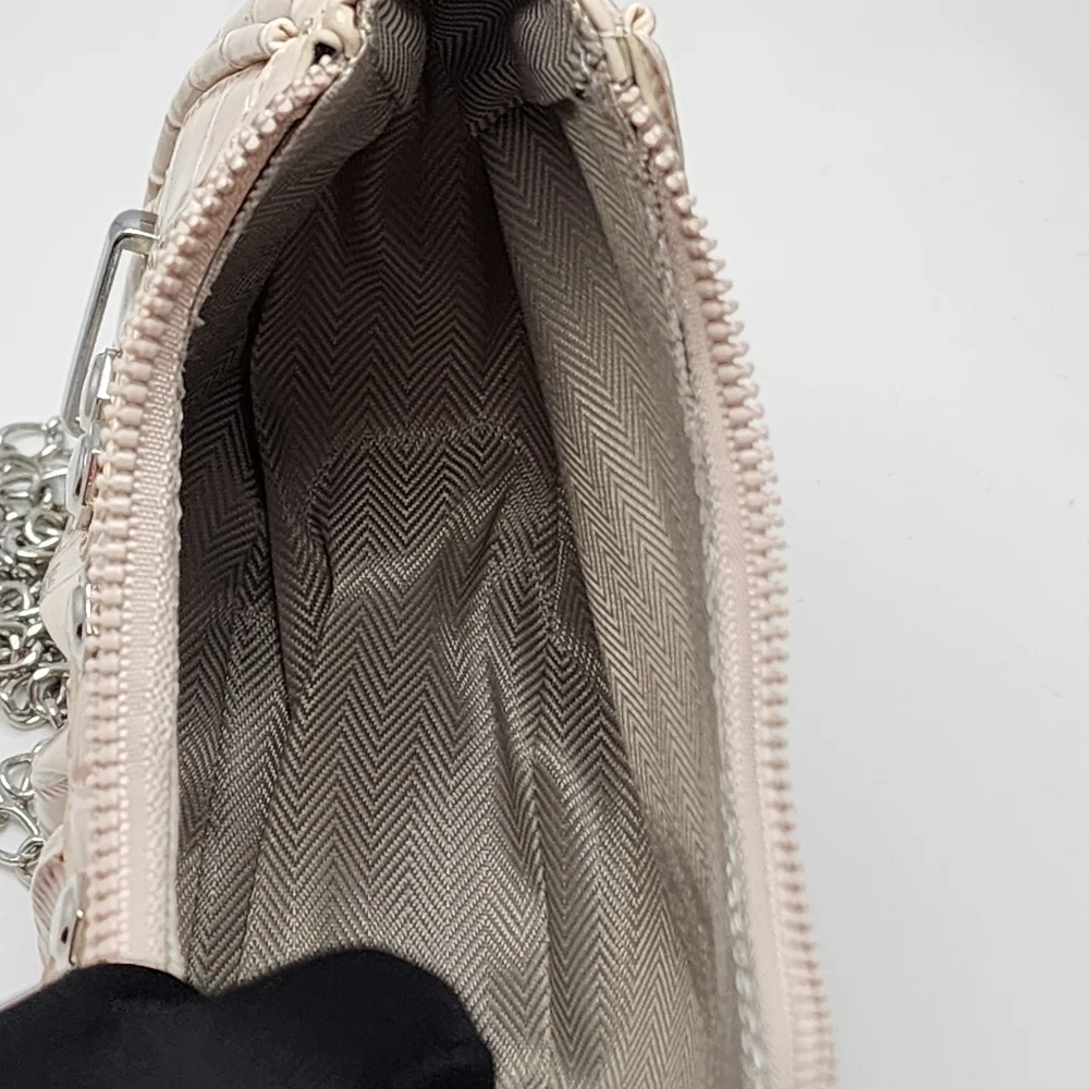 Small Crocodile Embossed Y2K Crossbody Bag